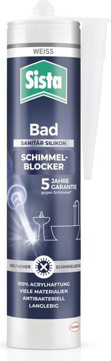 Sista Blocca-muffa per bagno Colore del produttore Bianco SBSBW 280 ml (Bianco, 280 ml)
