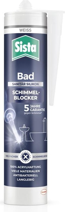 Sista Salle de bain Bloqueur de moisissure Couleur du fabricant Blanc SBSBW 280 ml (Blanc, 280 ml)