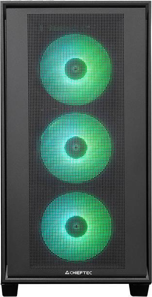 Image du produit Chieftec Hunter 3 GS-03B-OP (schwarz, Tempered Glass) (E-ATX, Mini-ITX, mATX)