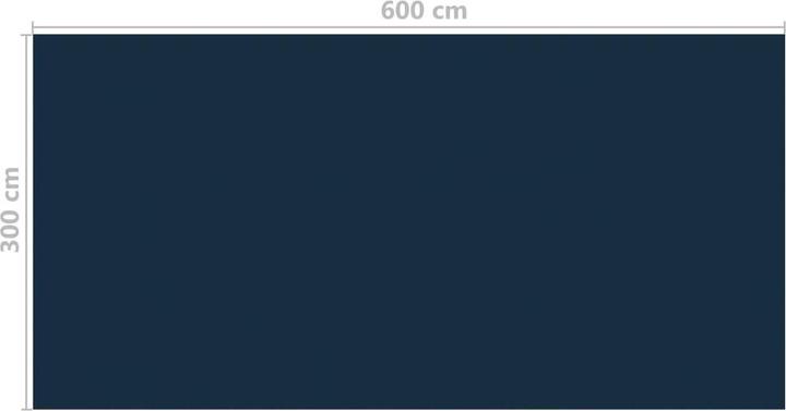 Actual product image vidaXL Poolabdeckung