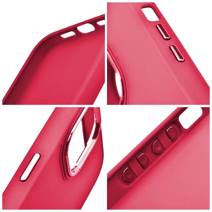 Actual product image OEM Back panel cover FRAME Case for IPHONE 12 / 12 Pro magenta (Apple iPhone 12, Realme 12 Pro+)