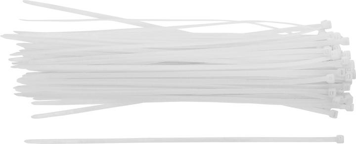 Image du produit BGS Assortiment de colliers plastique blanc 4,8 x 300 mm 50 pièces (Serre-câbles en plastique, 300 mm, 50 pcs)