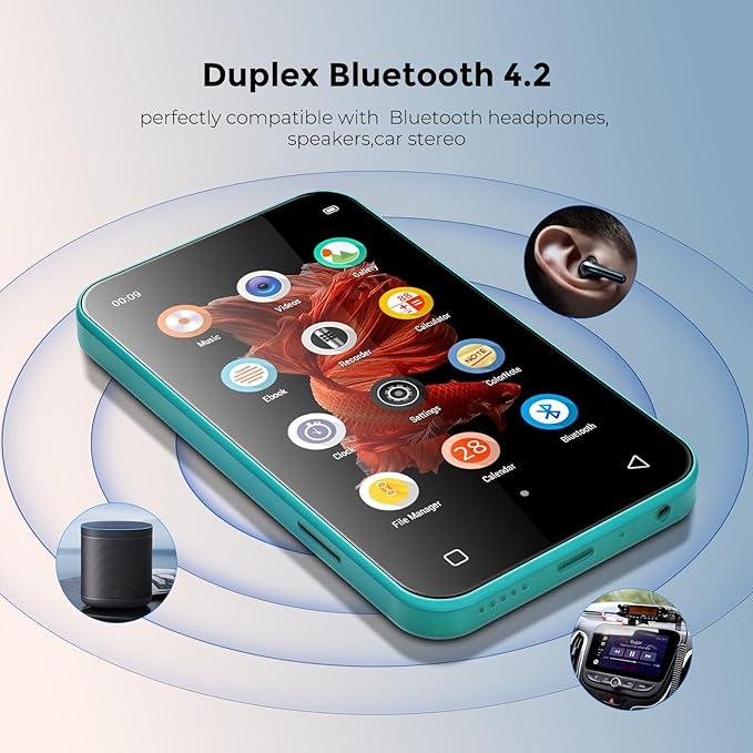 Immagine prodotto Timmkoo Lettore MP3 con Bluetooth (8 GB)