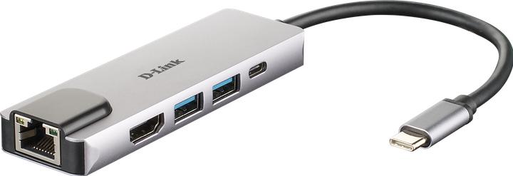 Actual product image D-Link DUB-M520 (USB-C, 5 ports)