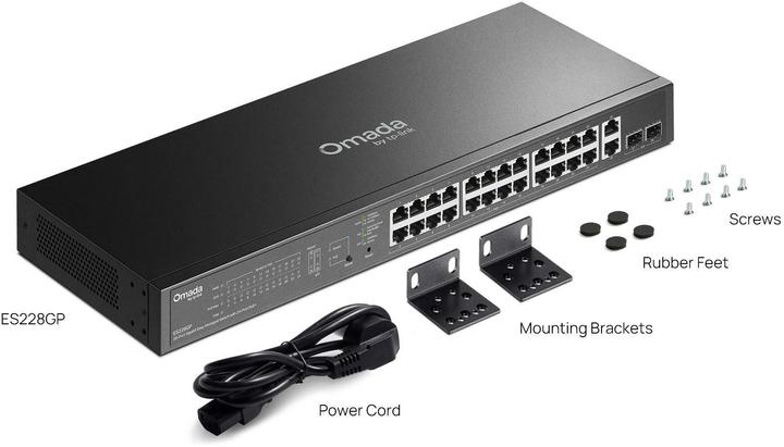 Produktbild TP-Link 28-PORT 1G EASY MANAGED SWITCH (28 Ports)