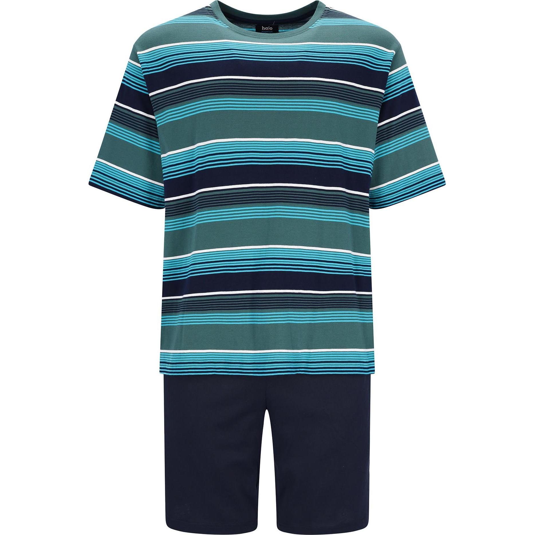 Hajo, Herren, Pyjama, Schlafanzug Klima Light, Mehrfarbig, (L)