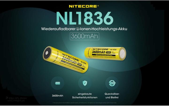 Productafbeelding Nitecore BATTERIJHOUDER LI-ION 3,6V