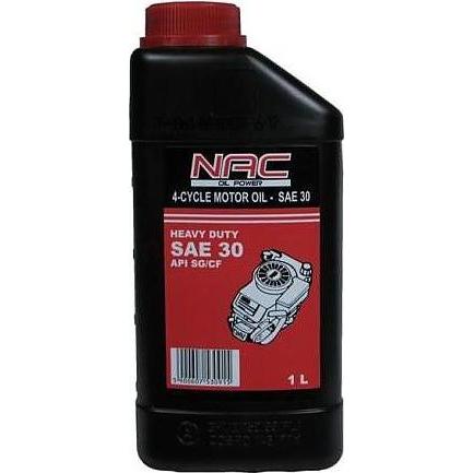 NAC, Accessori per macchinari da giardino, OLEJ DO KOSIAREK SAE 30 1L 4-SUW (Tosaerba)