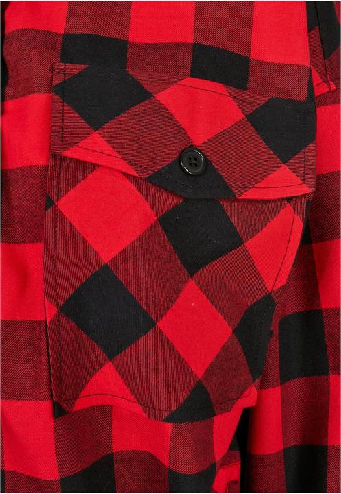 Produktbild Urban Classics Ladies Short Oversized Check Shirt (XL)