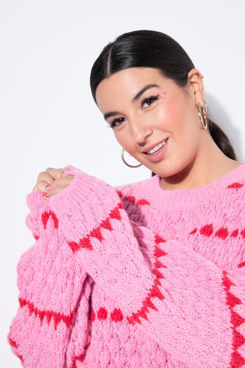Actual product image Studio Untold Jumper, boxy shape, bubble structure (58, 60)