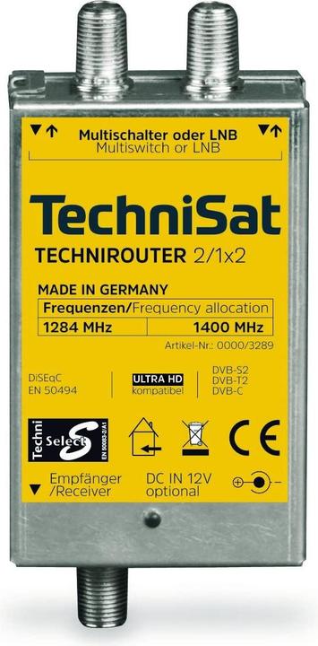 TechniSat TechniRouter Mini 2/1x2 (Einkabellösung)