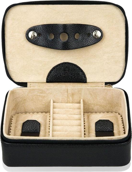 Actual product image Windrose Beluga jewellery box 14.5 cm leather