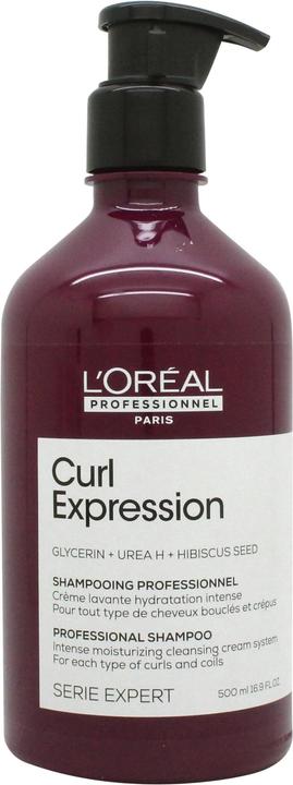 L'Oréal Professionnel L’Oréal Professionnel Curl Expression Intense Moisturizing Cleansing Cream Shampoo 500ml (500 ml, Flüssiges Shampoo)