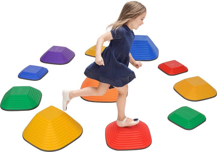 Produktbild Aiyaplay Flusssteine Kunststoff Mehrfarbig