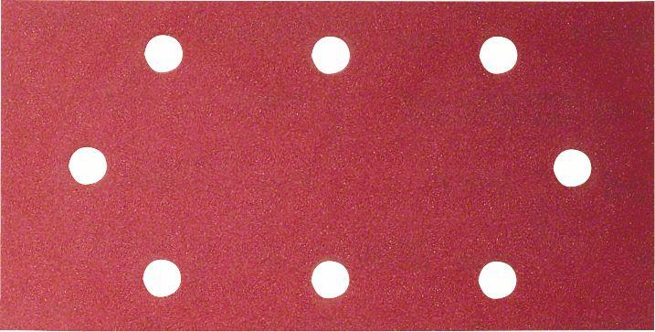 Image du produit Bosch Professional Zubehör Feuille abrasive C430. Pack de 10. 8 trous. 93 x 230 mm. 2x40. 3x80. 3x120. 2x180 (2x40, 3x80, 3x120, 2x K180)