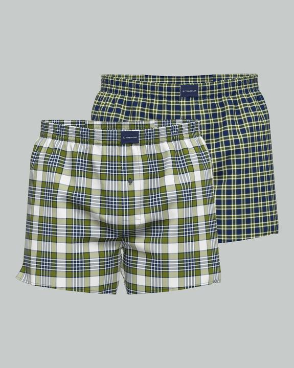 Image du produit Tom Tailor Web-Boxershorts Casual Bequem sitzend (S, lot de 2)