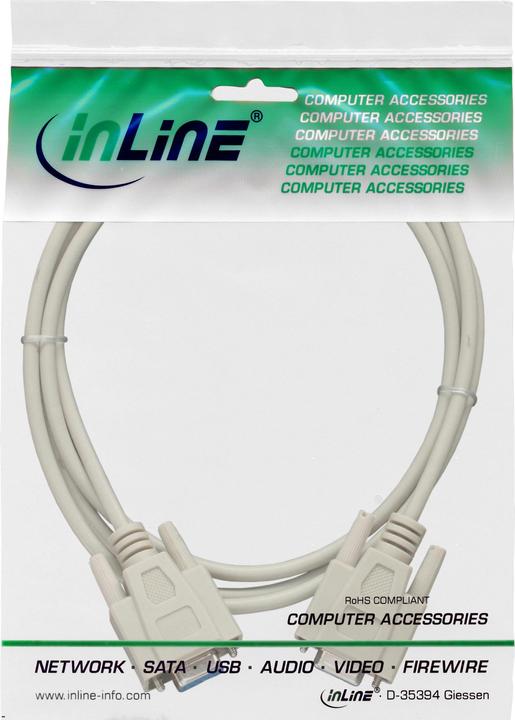 Produktbild InLine Serielles Kabel (1.80 m, VGA)
