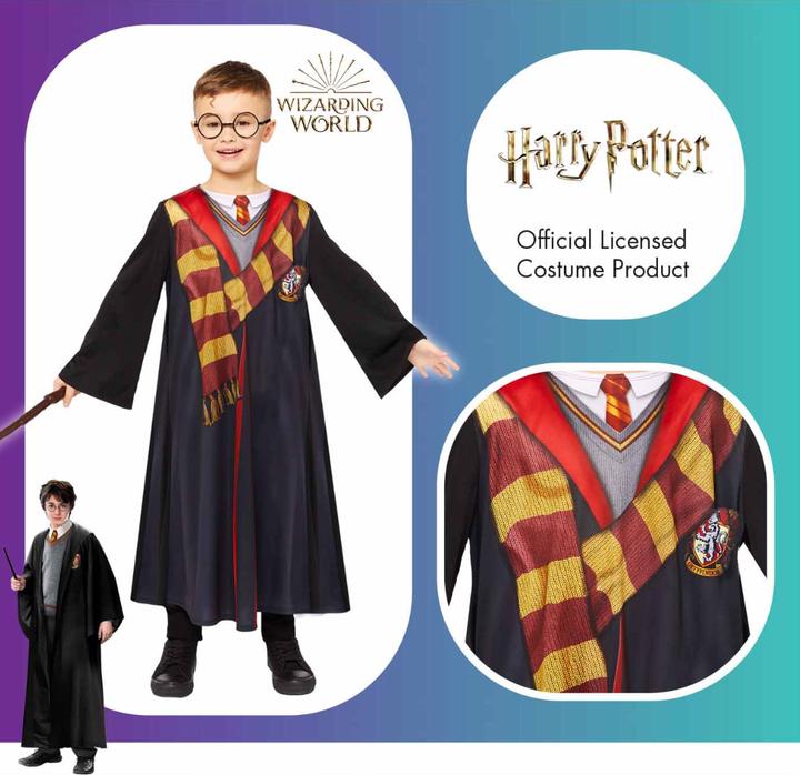 Image du produit Amscan Costume pour enfants Harry Potter Dlx Set âge 6-8 ans (116, 122, 128)