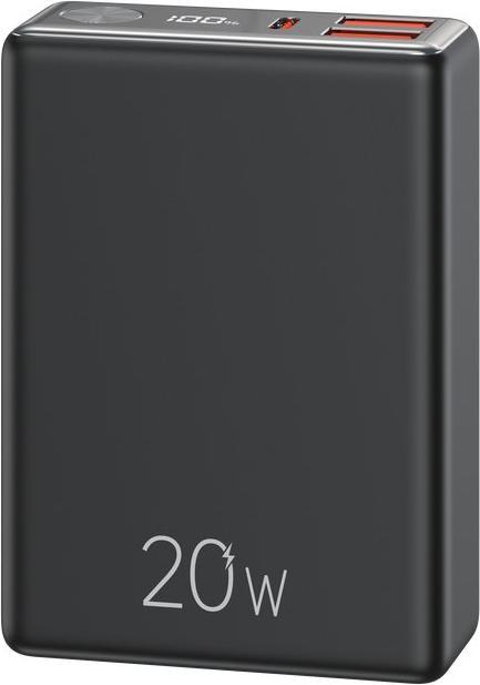 Actual product image Usams US-CD192 PD20W+QC3.0 Digital Display Fast Charging Power Bank--Nebula Series 10000mAh