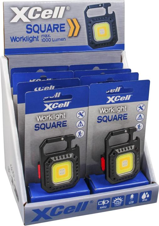 Produktbild XCell Work Akku-LED-Leuchte Square 1000Lm Akku (1000 lm)