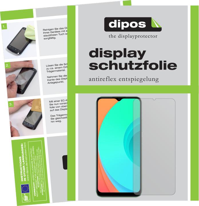 Actual product image Dipos Screen Protector Anti-Glare (2 Piece, Realme C11)