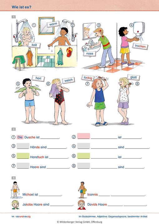 Produktbild Das Übungsheft - Deutsch als Zweitsprache I (Deutsch, Susanne McCafferty, Tina Kresse, 2018)