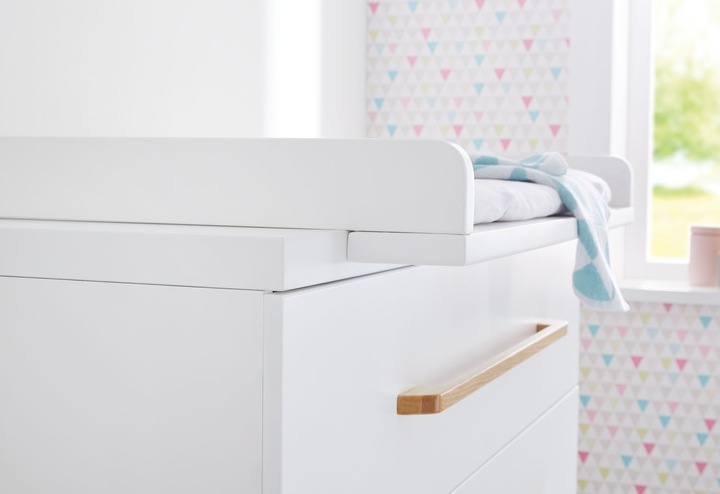 Actual product image Pinolino Economy set Riva wide (Baby cot, Changing unit)