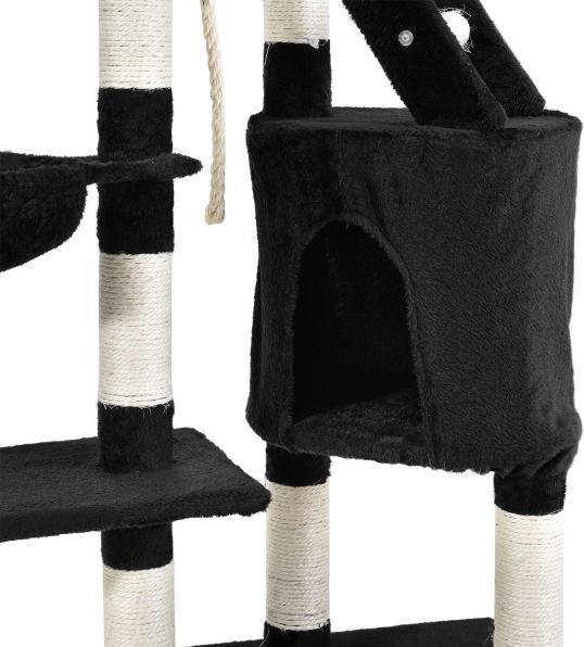 Produktbild Juskys Sam's Pet Kratzbaum Buffy (Schwarz)