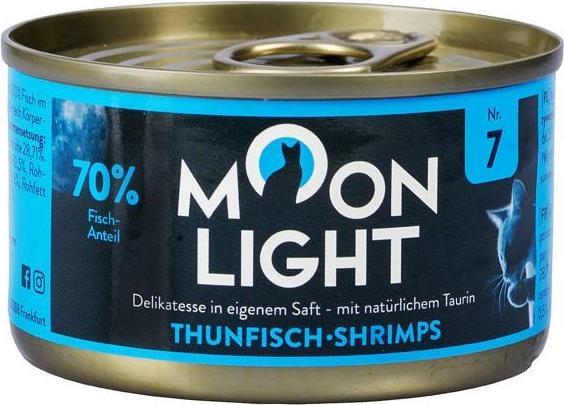 Moonlight Dinner Nr 7 Tuna and shrimps - wet cat food - 80g (Adulto, 80 g)