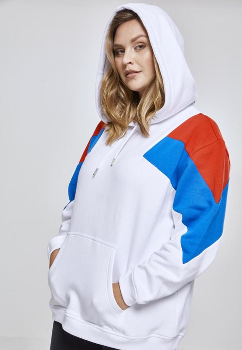 Produktbild Urban Classics Ladies Oversize 3-Tone Block Hoody (XXL)