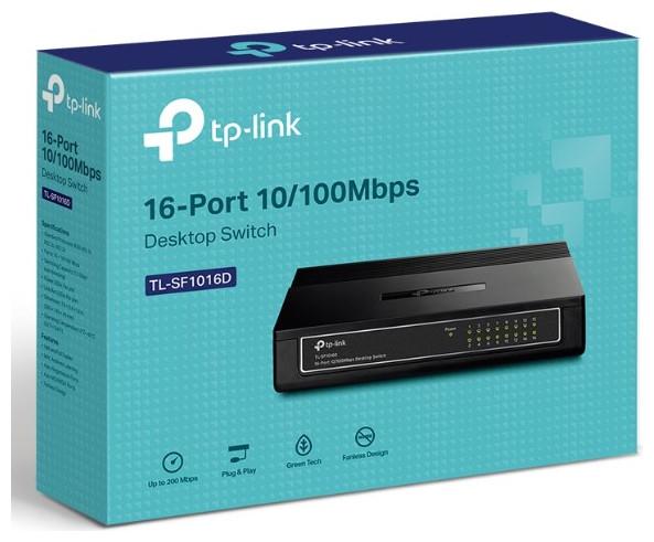 Immagine prodotto TP-Link Tl-Sf1016d (16 Porti)
