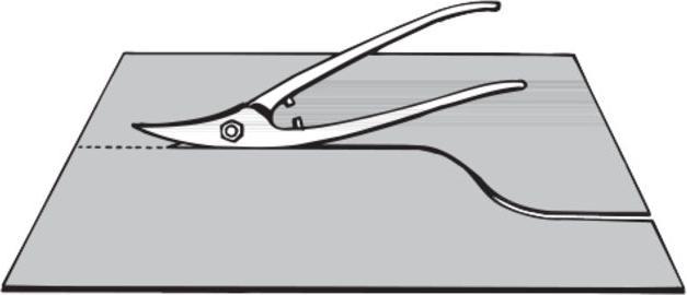Produktbild Erdi Idealschere HSS links 280mm (280 mm)