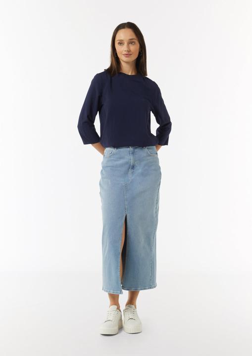 Immagine prodotto Comma Bluse Bluse aus Jacquard mit T-Shirt-Ausschnitt (32)