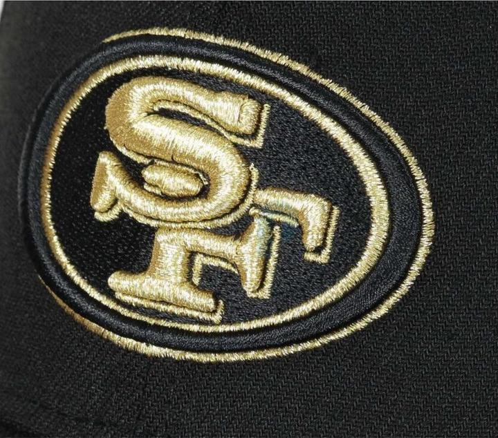 Actual product image New Era 39Thirty San Francisco 49Ers Gold (54, 55, 56, 57)