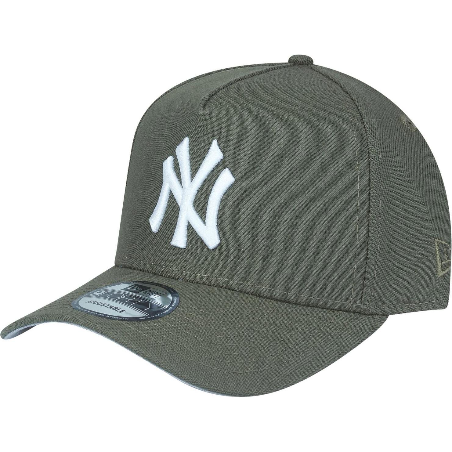New Era, Herren, Cap, 9Forty Snapback Trucker Cap - New York Yankees oliv, Grün