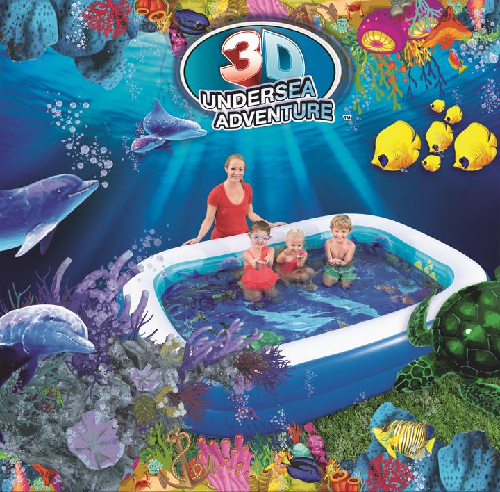 Actual product image Bestway 3D Undersea Adventure
