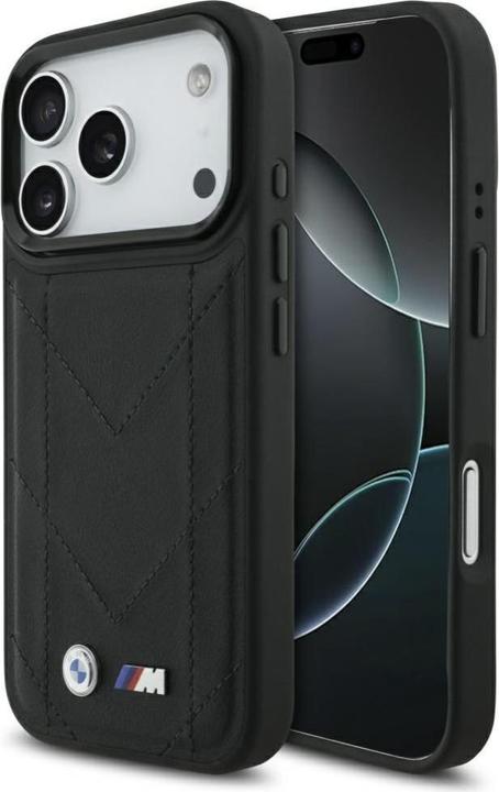 Immagine prodotto BMW Etui M Quilted Logo MagSafe do iPhone 17 Pro czarny (Apple iPhone 17 Pro)