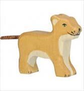 Produktbild Holztiger Löwe, klein, stehend