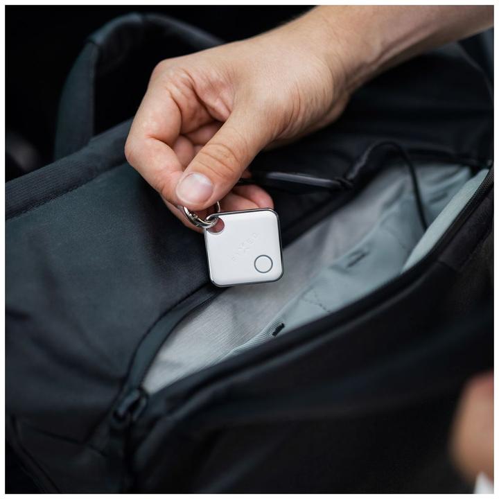 Actual product image Fixed Tag with Find My support, White (iOS)