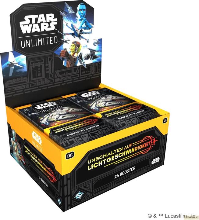 Produktbild FFG Star Wars: Unlimited - Umschalten auf Lichtgeschwindigkeit (Deutsch, Booster Pack)