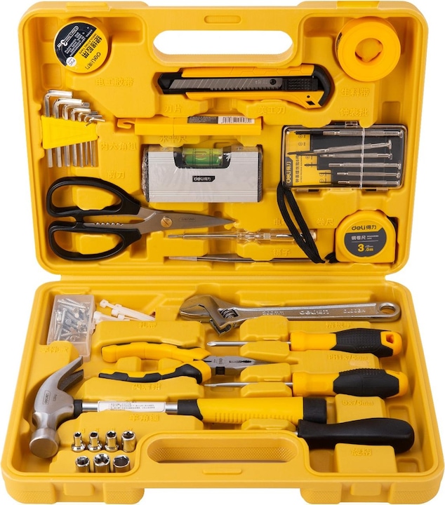 Produktbild Deli Tools Professional tool set EDL1038J - 38 pcs (38 Teile)