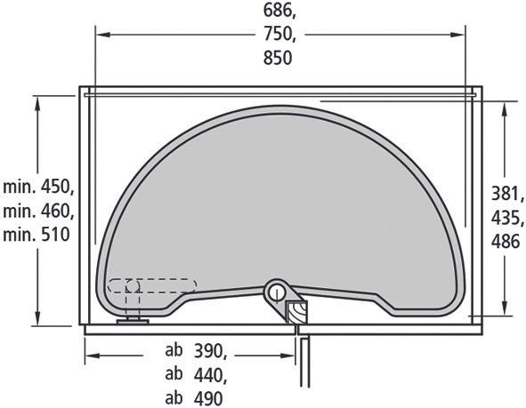 Productafbeelding Ninka Draaibaar schapbeslag (1 Pcs.)