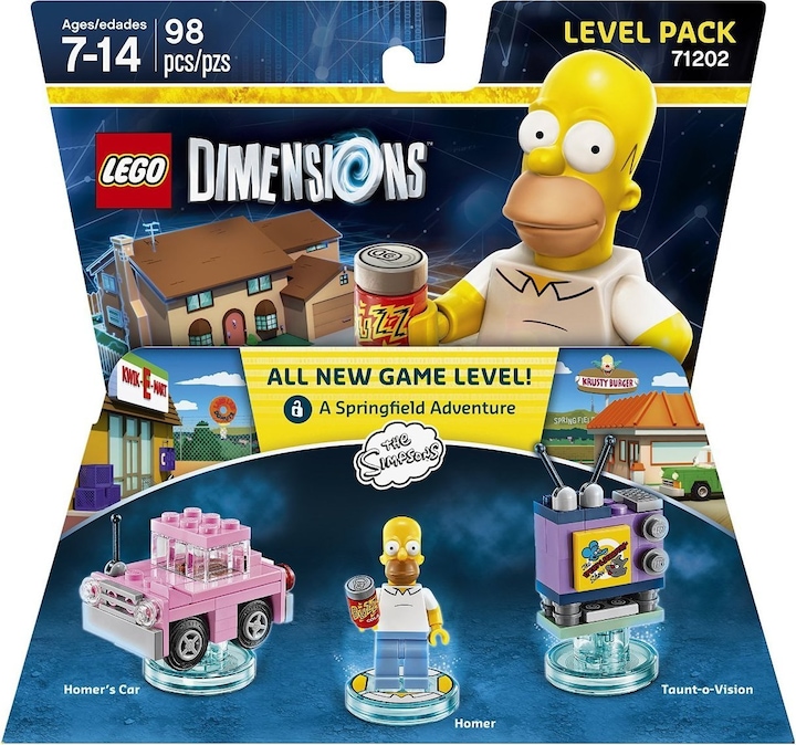 Image du produit LEGO The Simpsons Level Pack (71202, LEGO Dimensions)