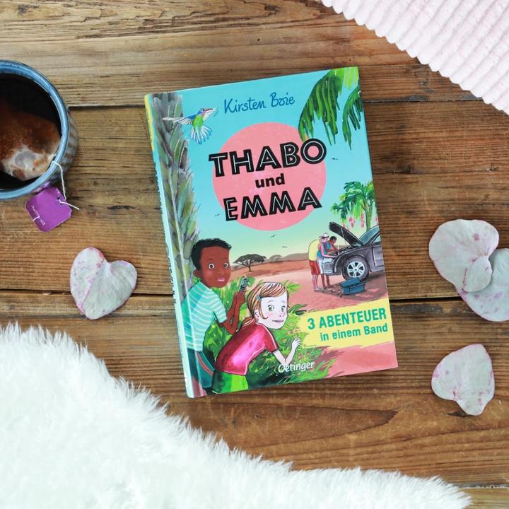 Actual product image Thabo und Emma. 3 Abenteuer in einem Band (German, Kirsten Boie, Maja Bohn, 2023)