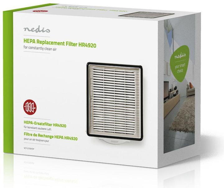 Produktbild Nedis Ersatz-Aktiv HEPA Filter - Lüftreiniger - Pollen/Asthma/Allergien - Philips - Weiss (1 x)