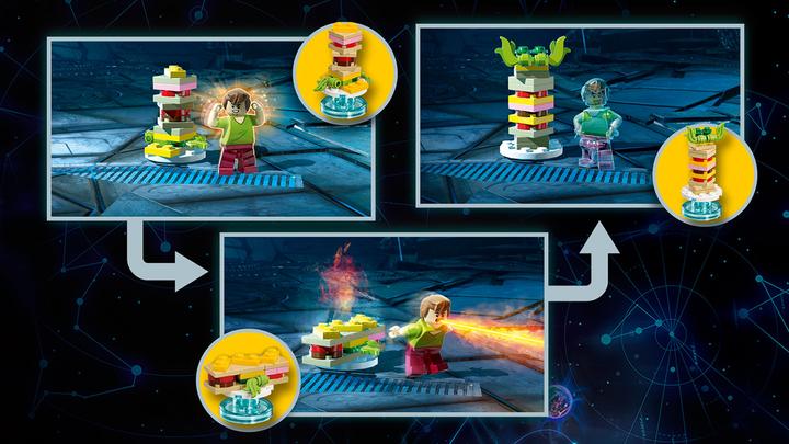 Actual product image LEGO Dimensions Scooby-Doo! Team Pack
