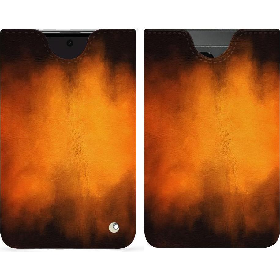 Thumbnail - Noreve Lederschutzhülle (Google Pixel Fold), Smartphone Hülle, Violett