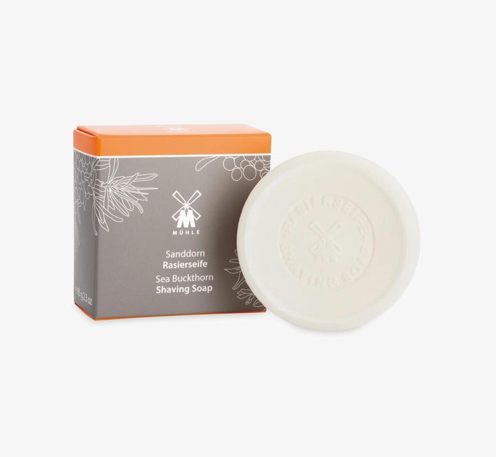Actual product image Mühle Sea buckthorn (65 ml, Shaving soap)