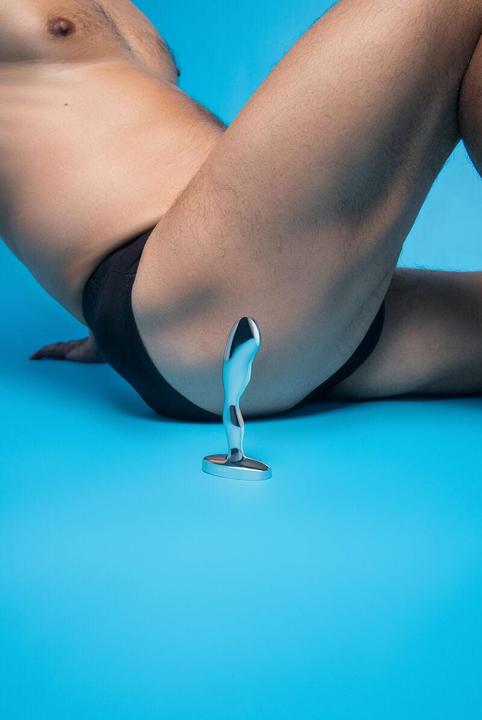 Produktbild Earthly Body b-Vibe Stainless Steel Prostate Plug: Premium P-Spot Stimulation