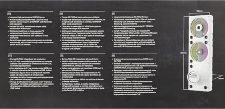 Actual product image Corsair Hydro X Series XD7